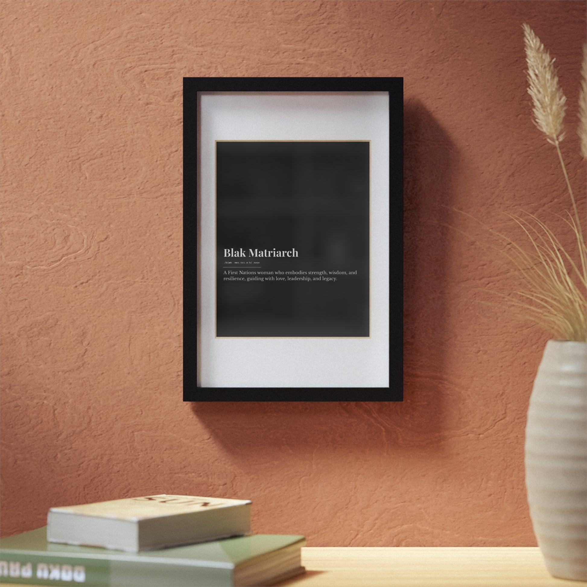 Framed Print - Blak Matriarch
