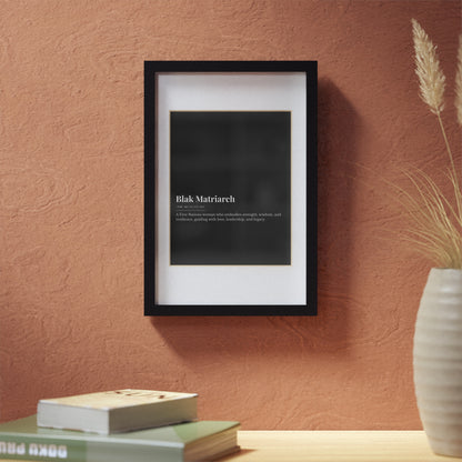 Framed Print - Blak Matriarch