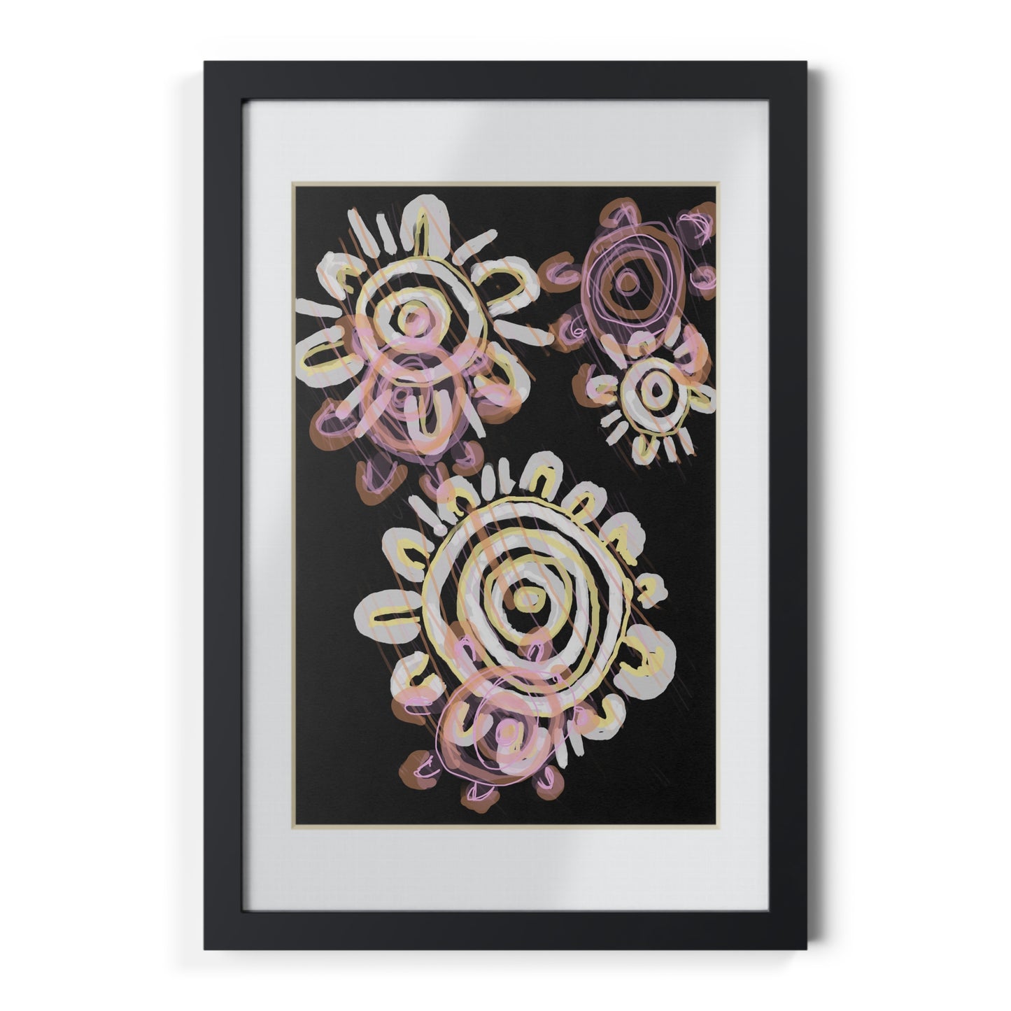 Framed Print - Mother & Daughter by Ebony Allen