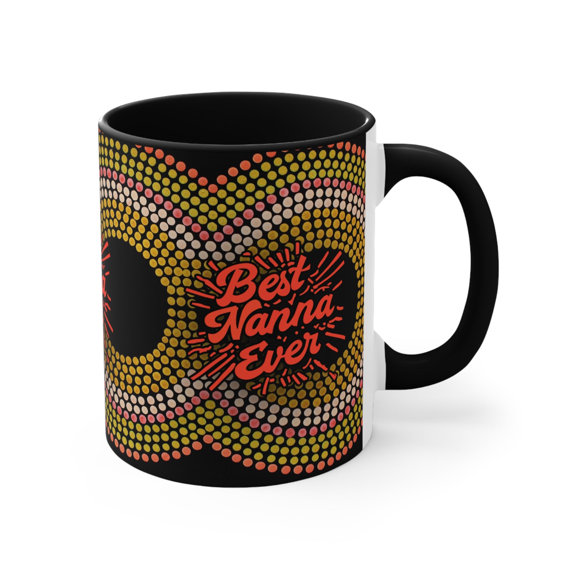 Best Nanna Ever Mug in Black