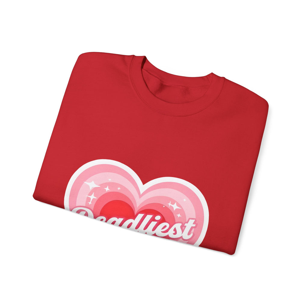 Deadliest Mama (Pink Heart) Crewneck Sweatshirt - Various Colours