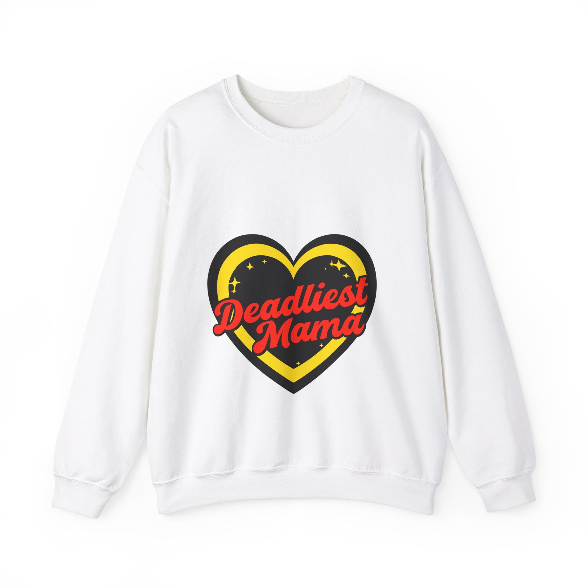 Deadliest Mama Unisex Heavy Blend Crewneck Sweatshirt
