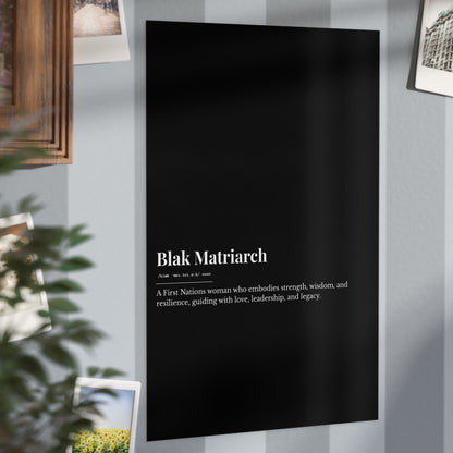 Small Unframed Prints - Blak Matriarch