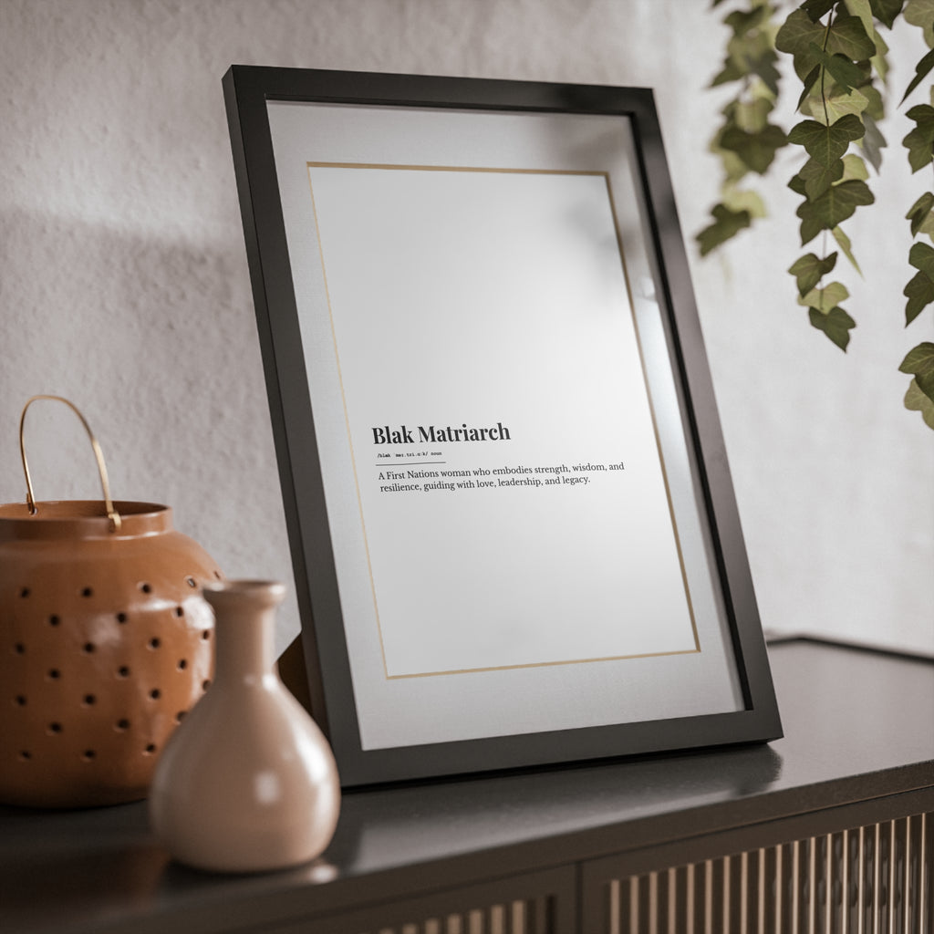 Framed Print - Blak Matriarch