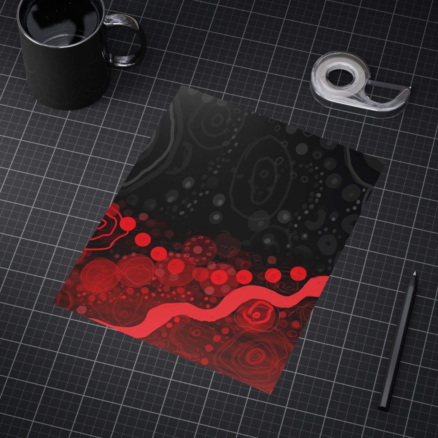 Small Unframed Prints -Untitled by Ebs