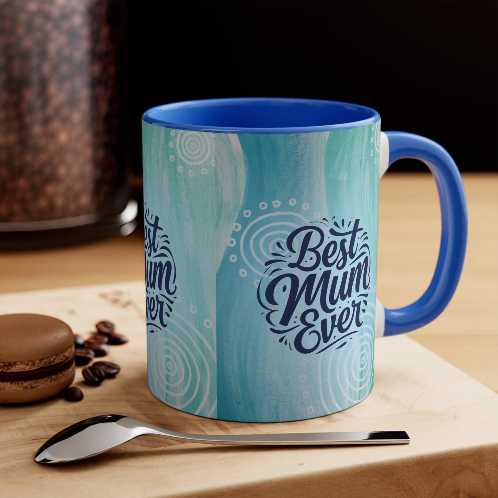 Best Mum Ever Mug in Blue