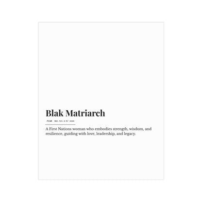 Small Unframed Prints - Blak Matriarch