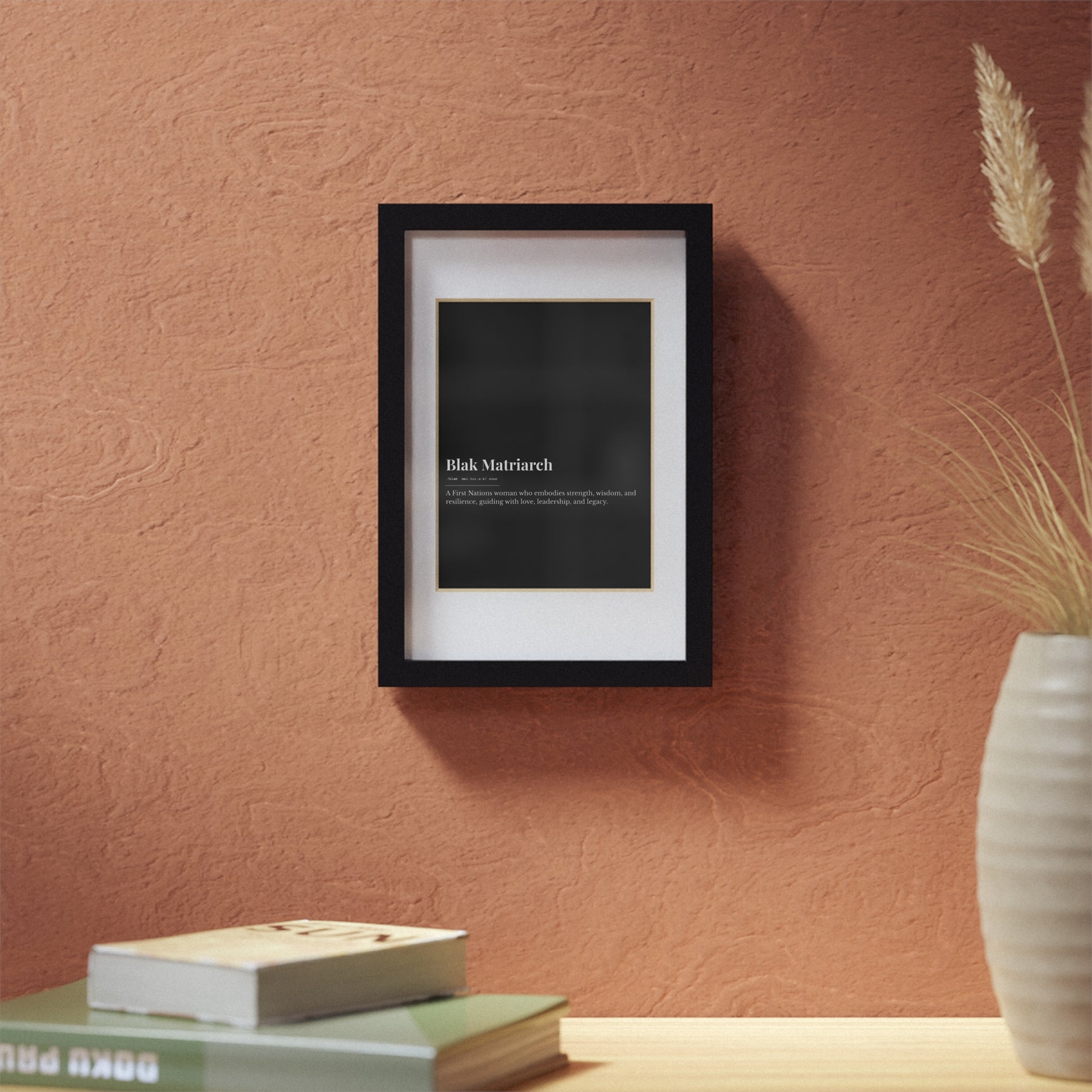 Framed Print - Blak Matriarch