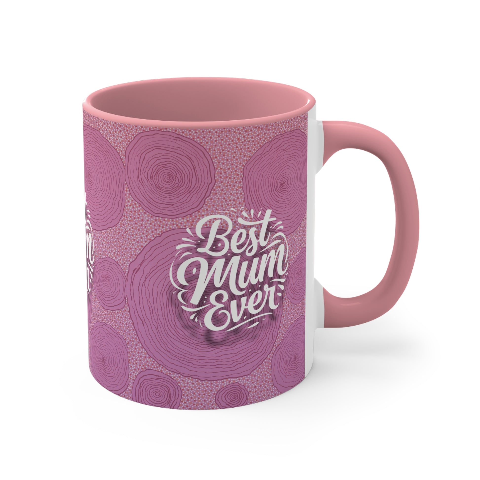 Best Mum Ever Mug in Pink