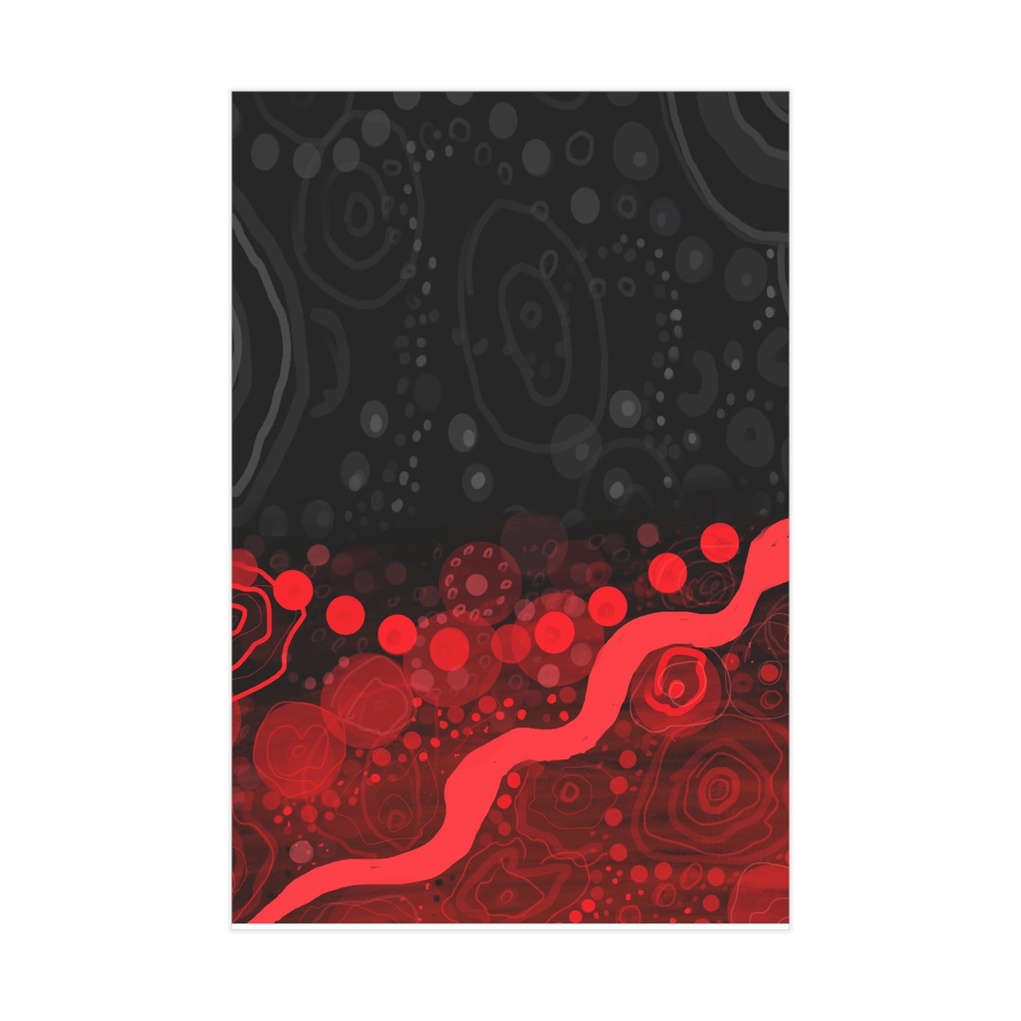 Small Unframed Prints -Untitled by Ebs