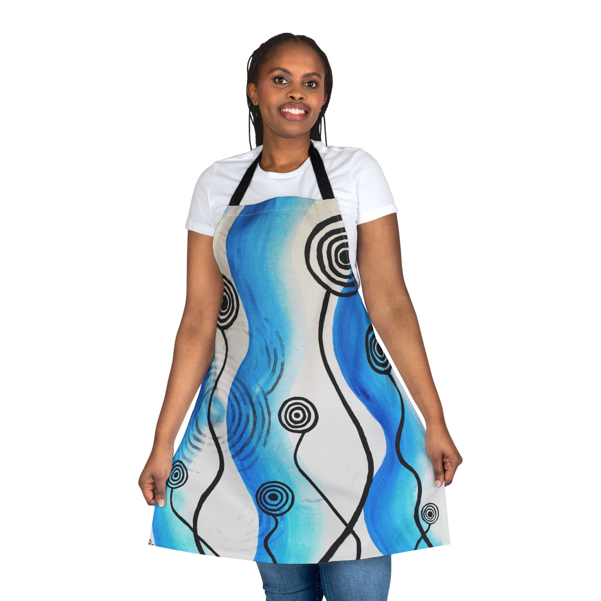 Apron with Black Straps