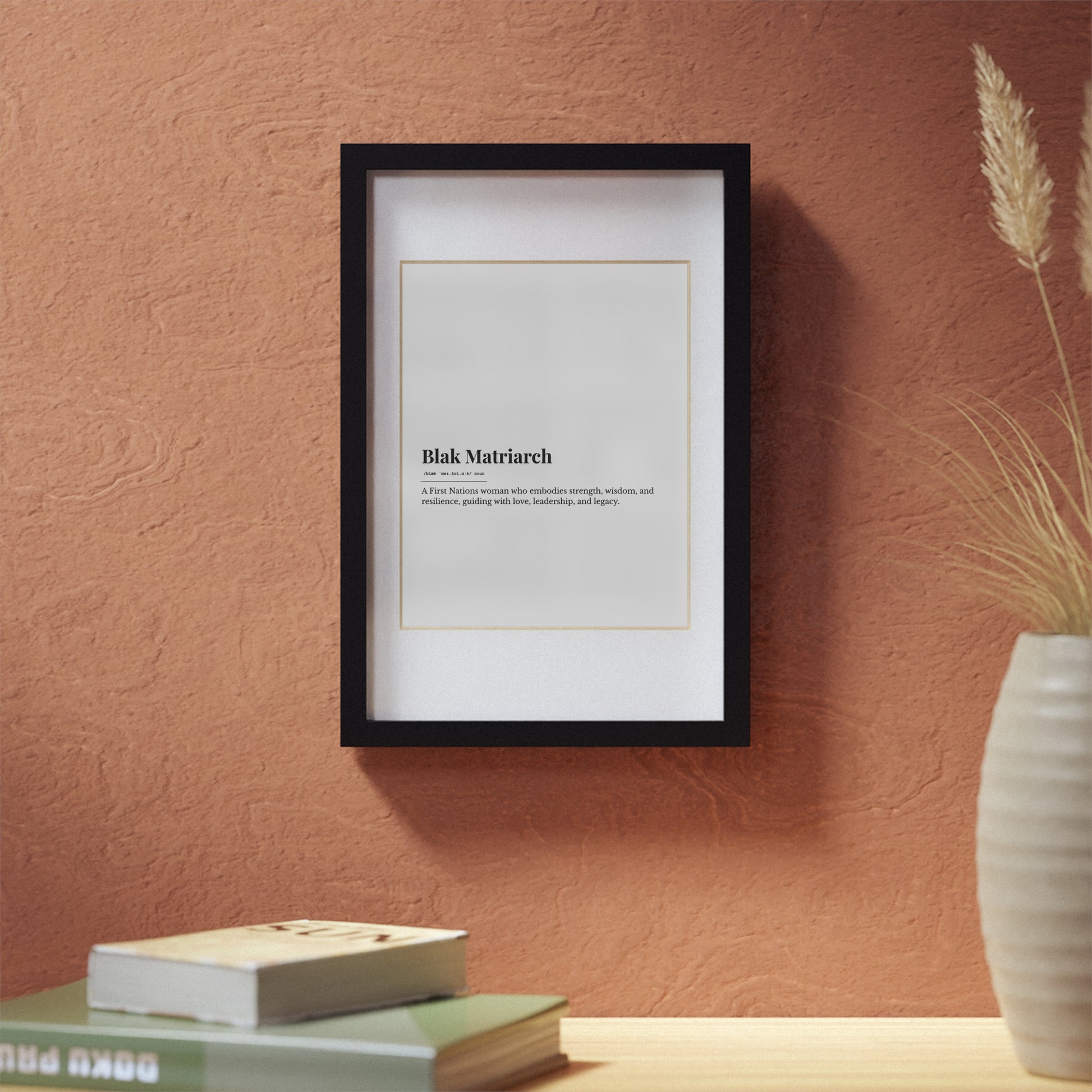 Framed Print - Blak Matriarch