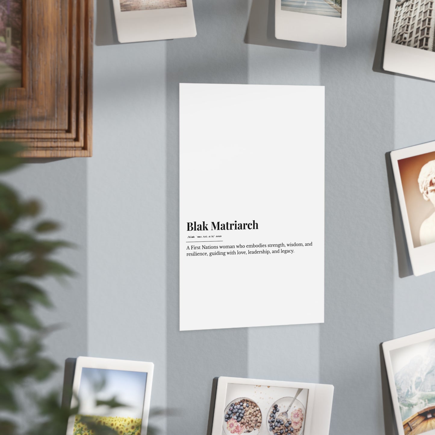 Small Unframed Prints - Blak Matriarch
