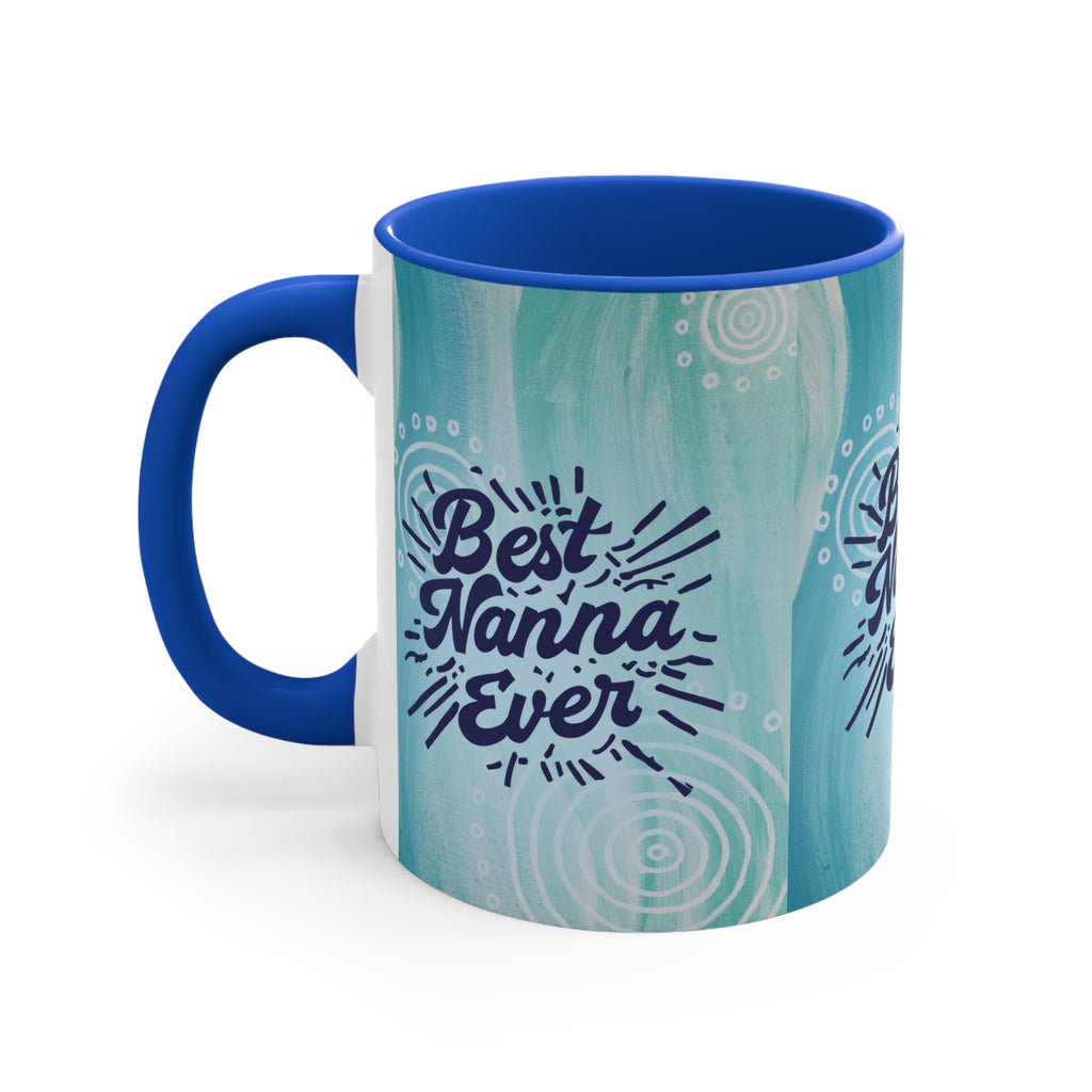 Best Nanna Ever Mug in Blue
