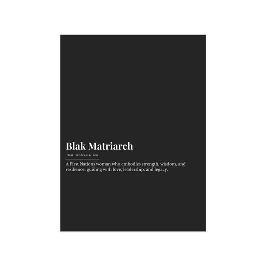 Small Unframed Prints - Blak Matriarch