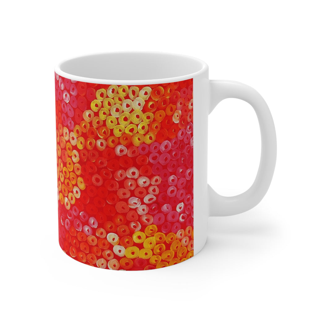 Ceramic Coffee Cups - Artwork by Linda Davidson