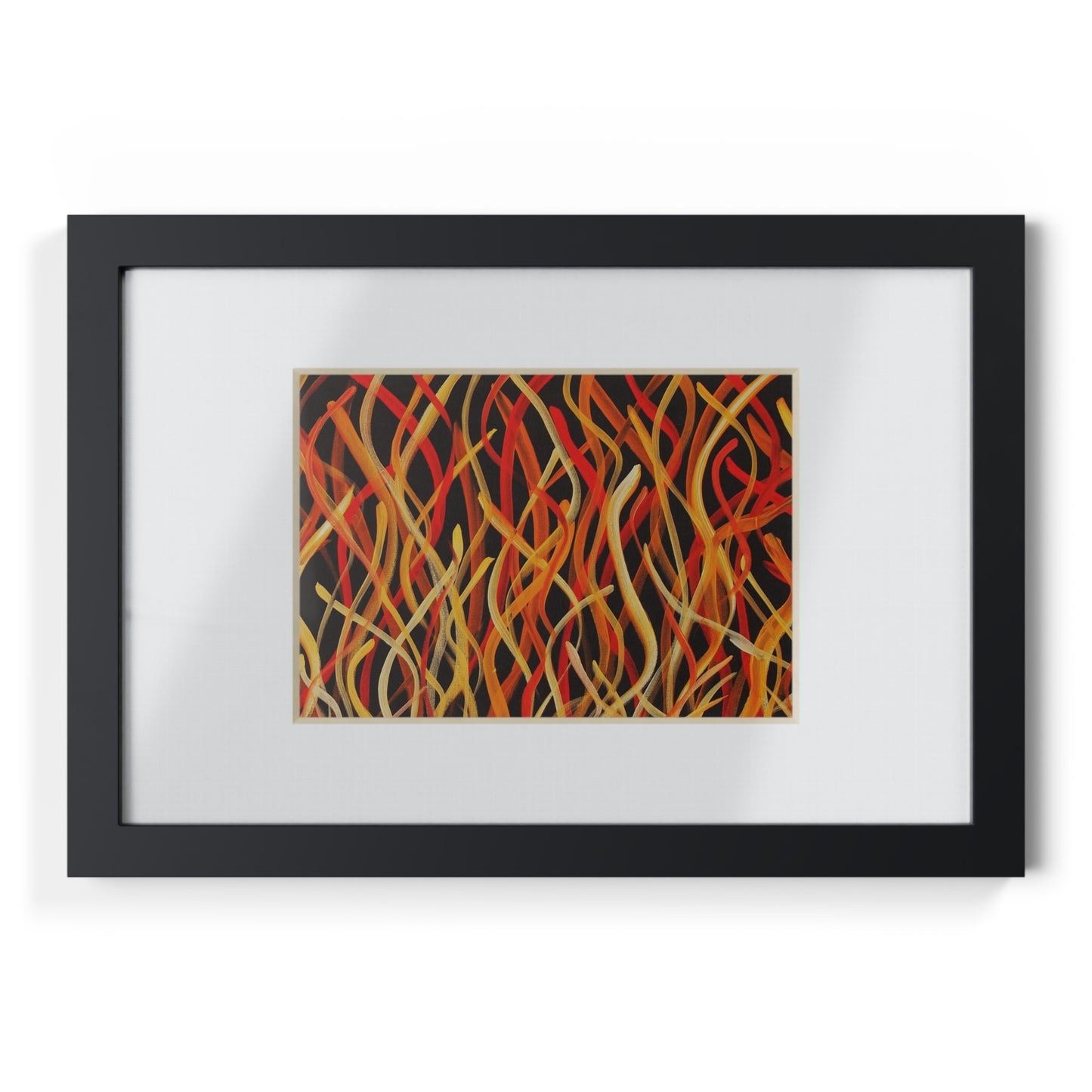 Framed Print - The Burn Off