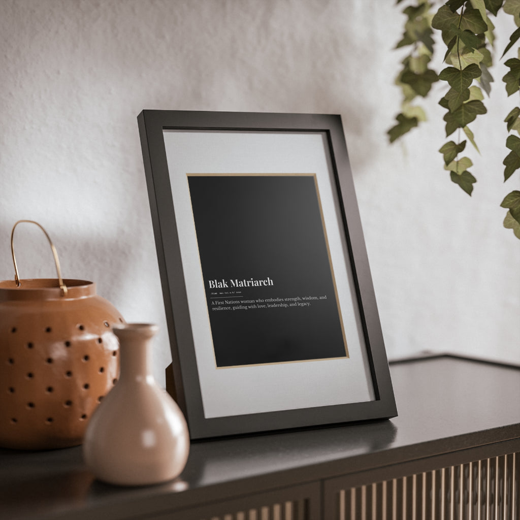 Framed Print - Blak Matriarch