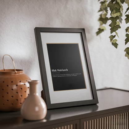 Framed Print - Blak Matriarch