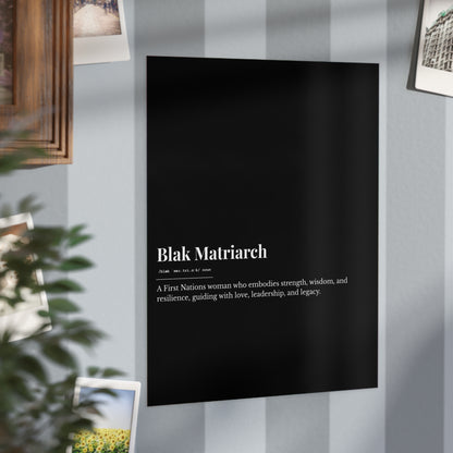 Small Unframed Prints - Blak Matriarch