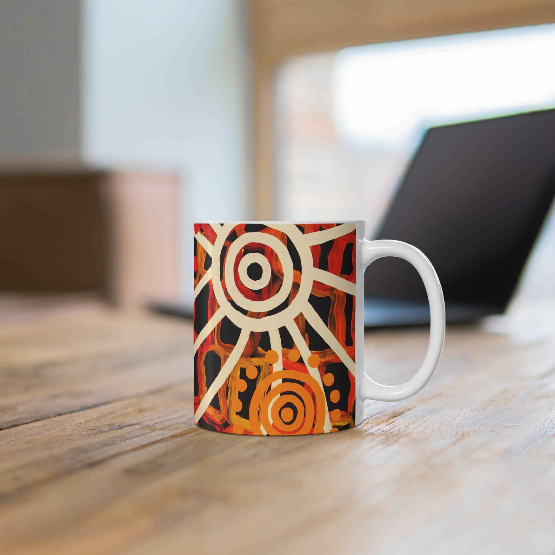 Ceramic Coffee Mug - Artwork by Linda Davidson