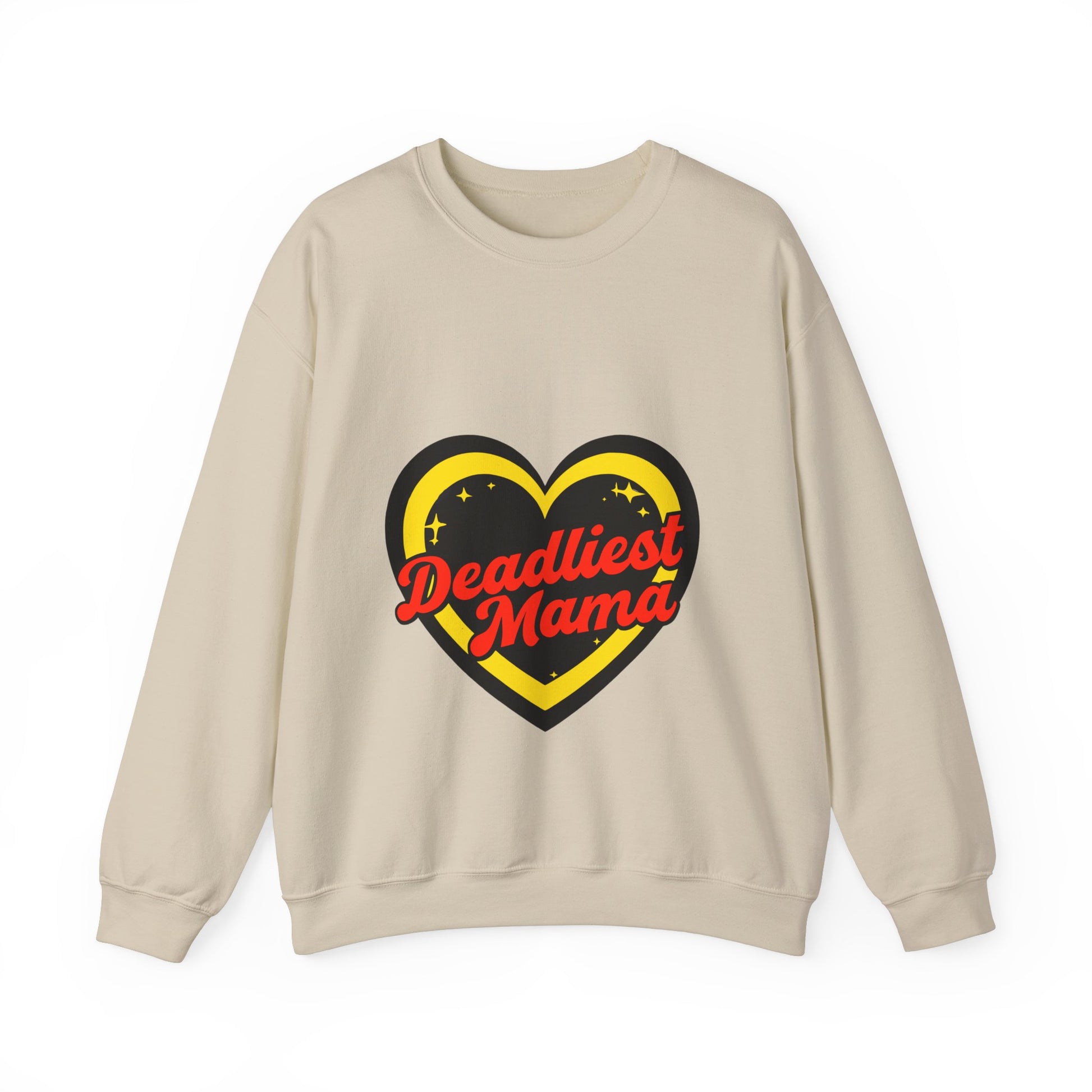 Deadliest Mama Unisex Heavy Blend Crewneck Sweatshirt