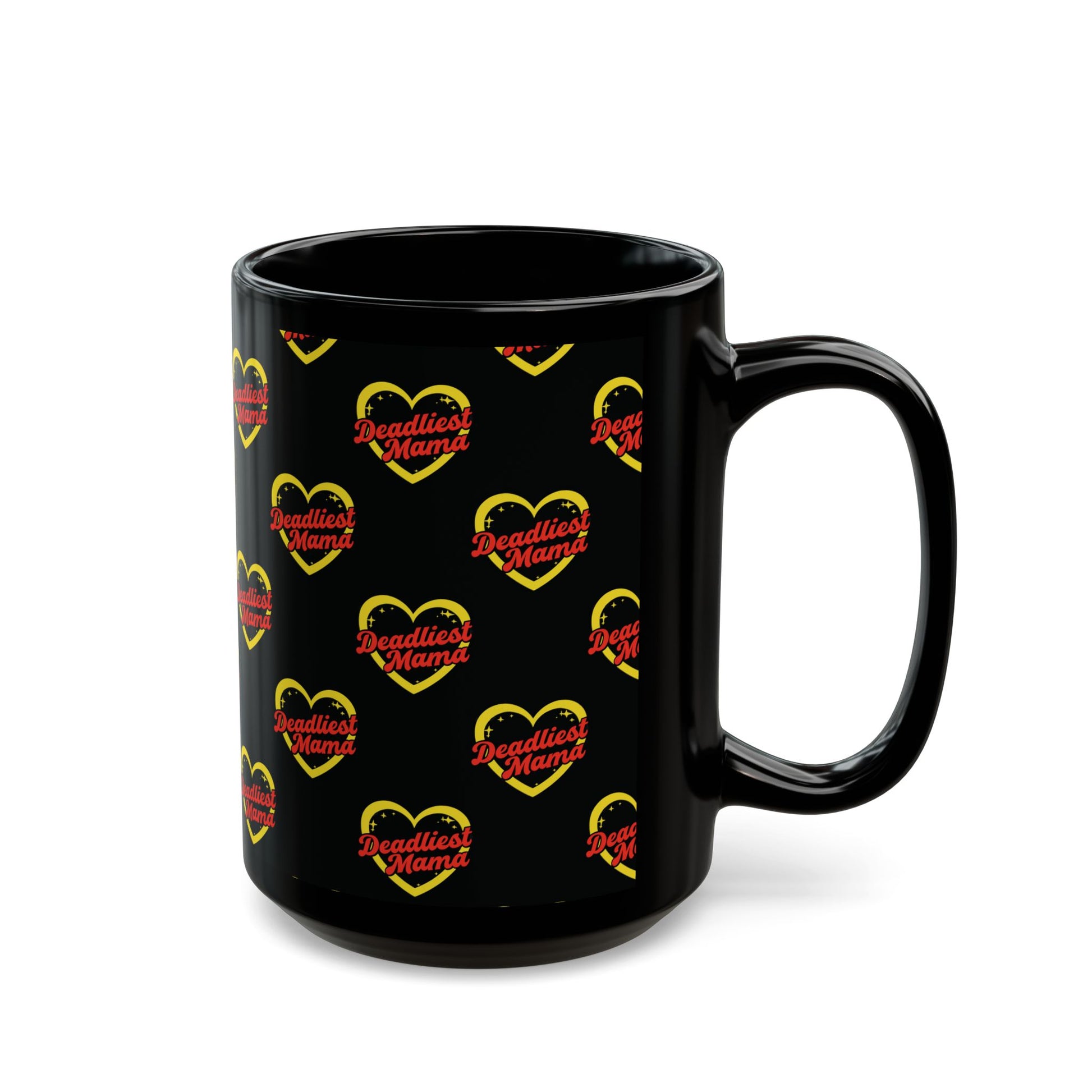 Deadliest Mama Black Mug
