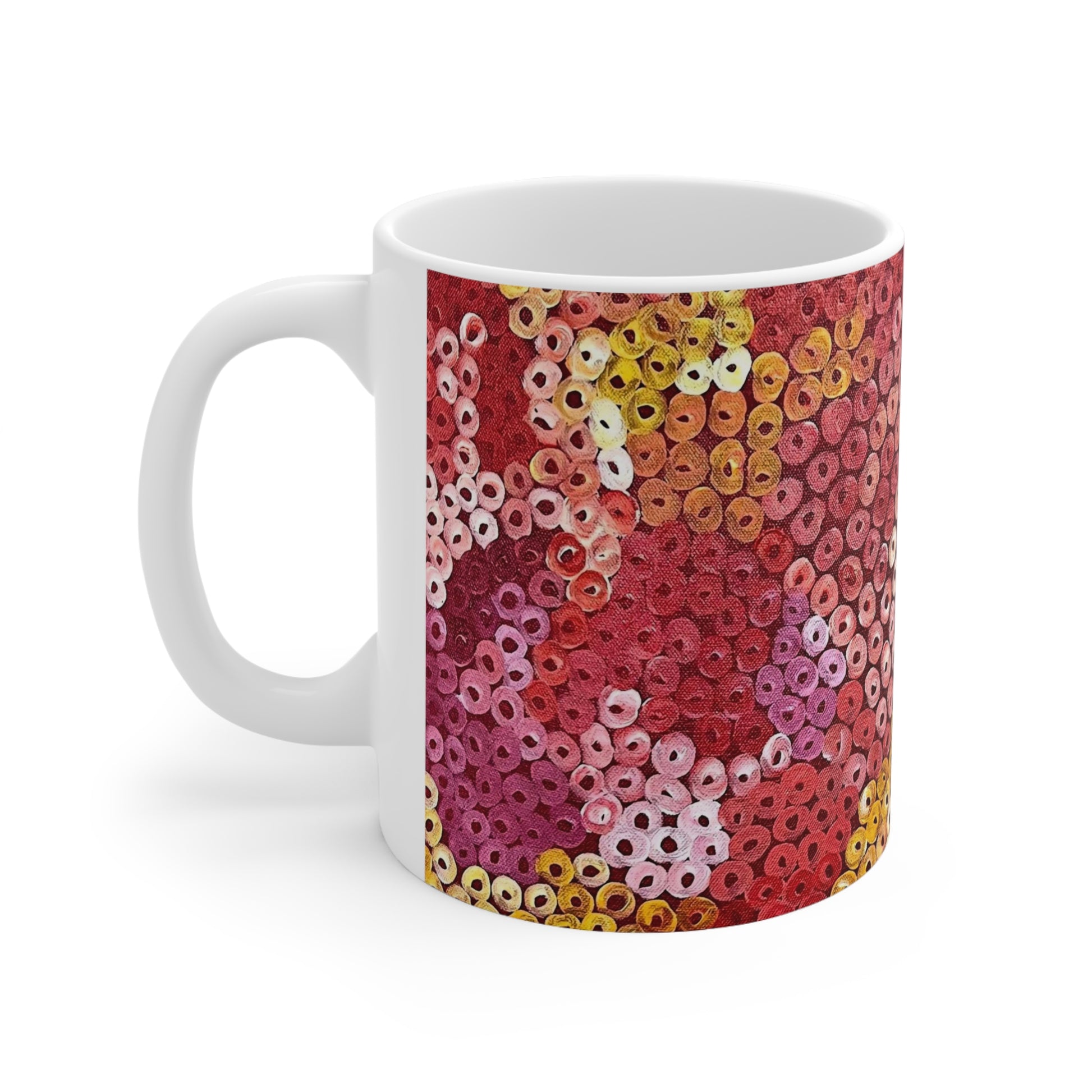 Ceramic Coffee Cup - Artwork by Linda Davidson