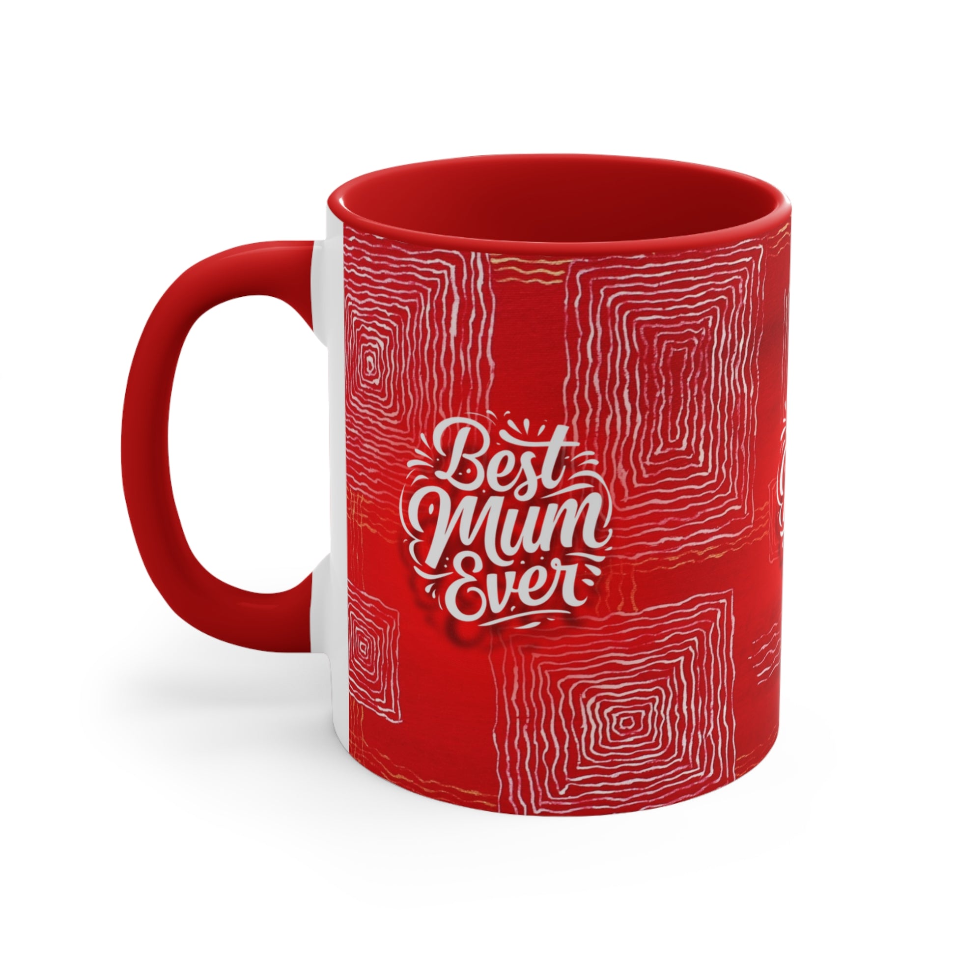 Best Mum Ever Mug in Red