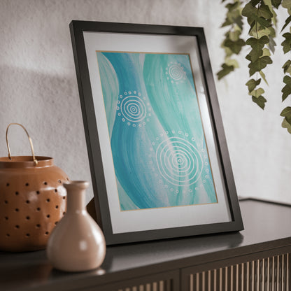 Framed Print - Ebb & Flow by Linda Davidson