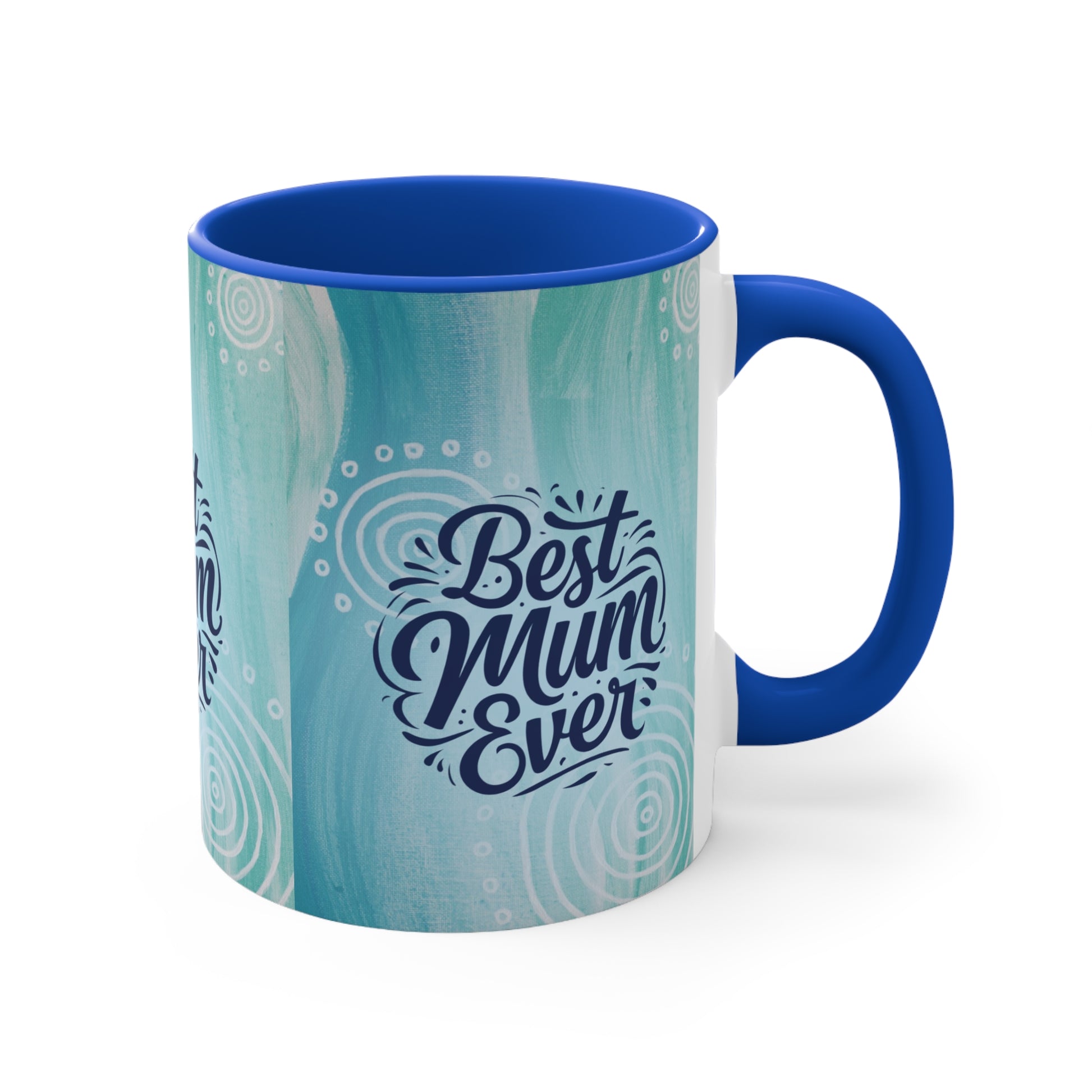 Best Mum Ever Mug in Blue