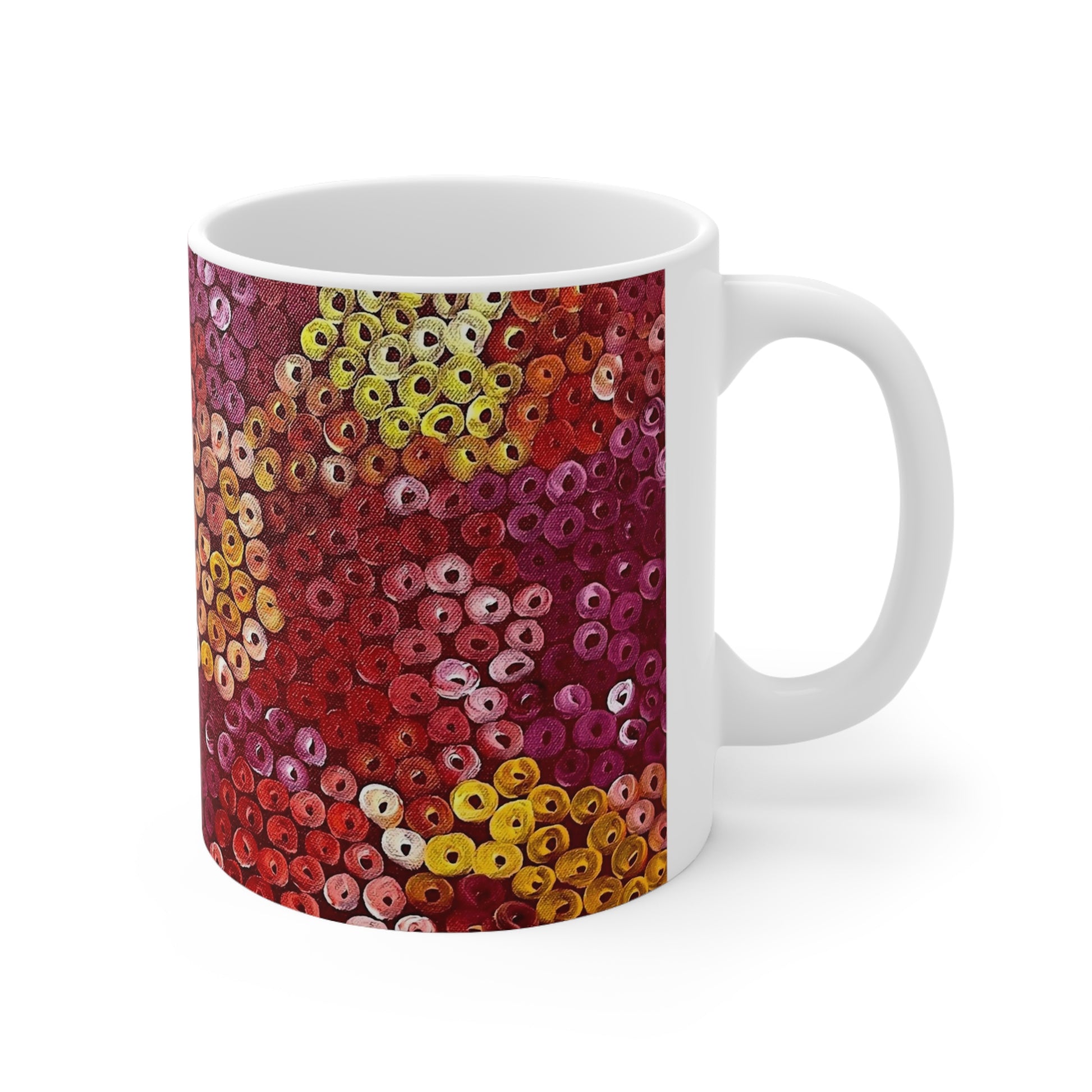 Ceramic Coffee Cup - Artwork by Linda Davidson
