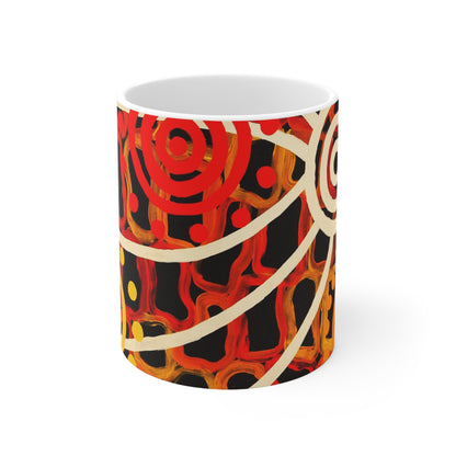 Ceramic Coffee Mug - Artwork by Linda Davidson