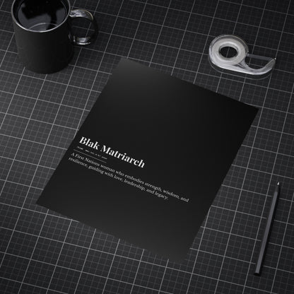 Small Unframed Prints - Blak Matriarch