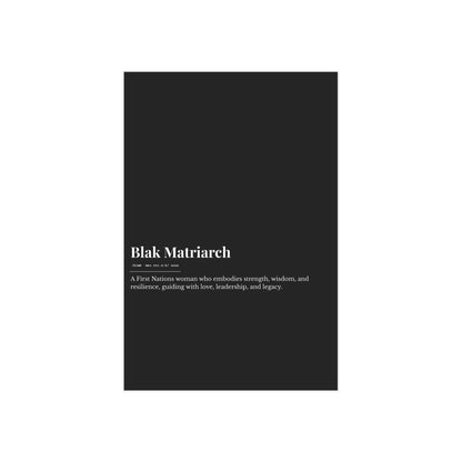 Small Unframed Prints - Blak Matriarch