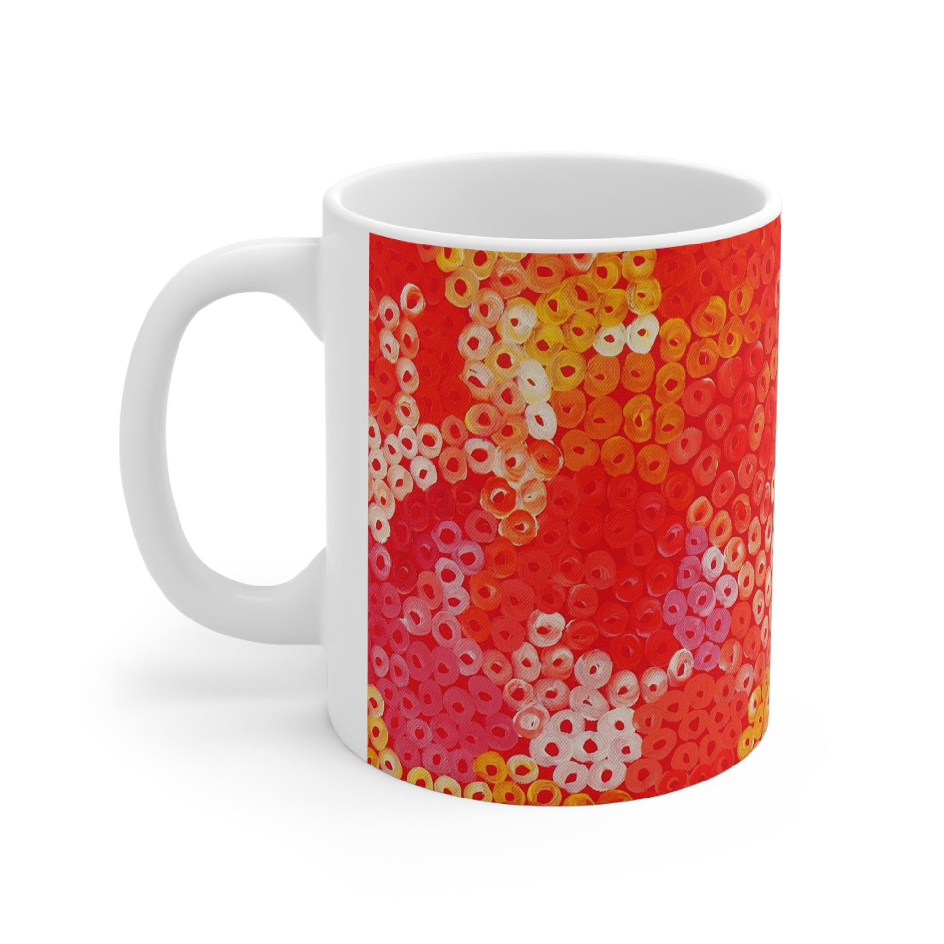 Ceramic Coffee Cups - Artwork by Linda Davidson
