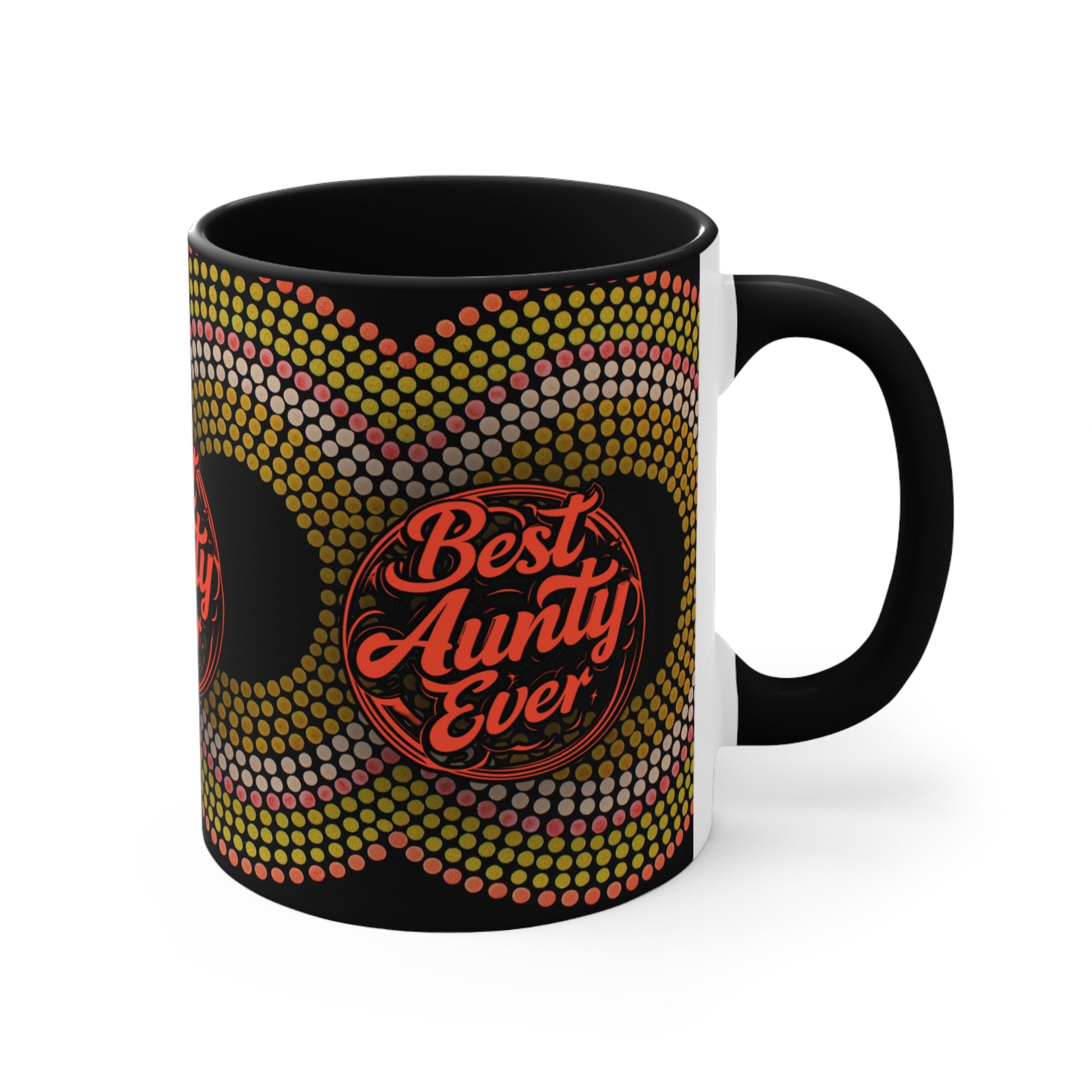 Best Aunty Ever Mug in Black