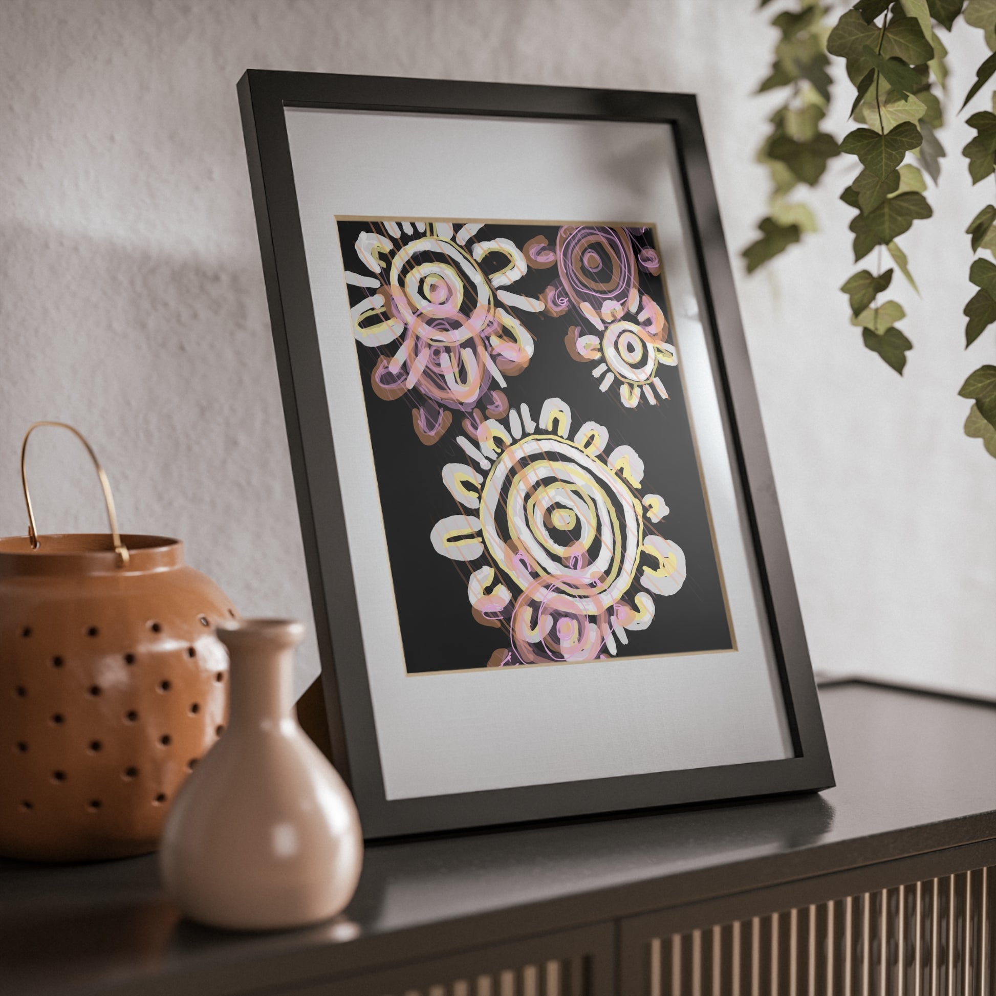 Framed Print - Mother & Daughter by Ebony Allen