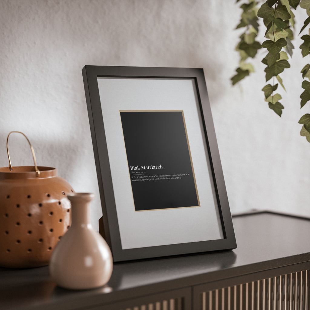 Framed Print - Blak Matriarch