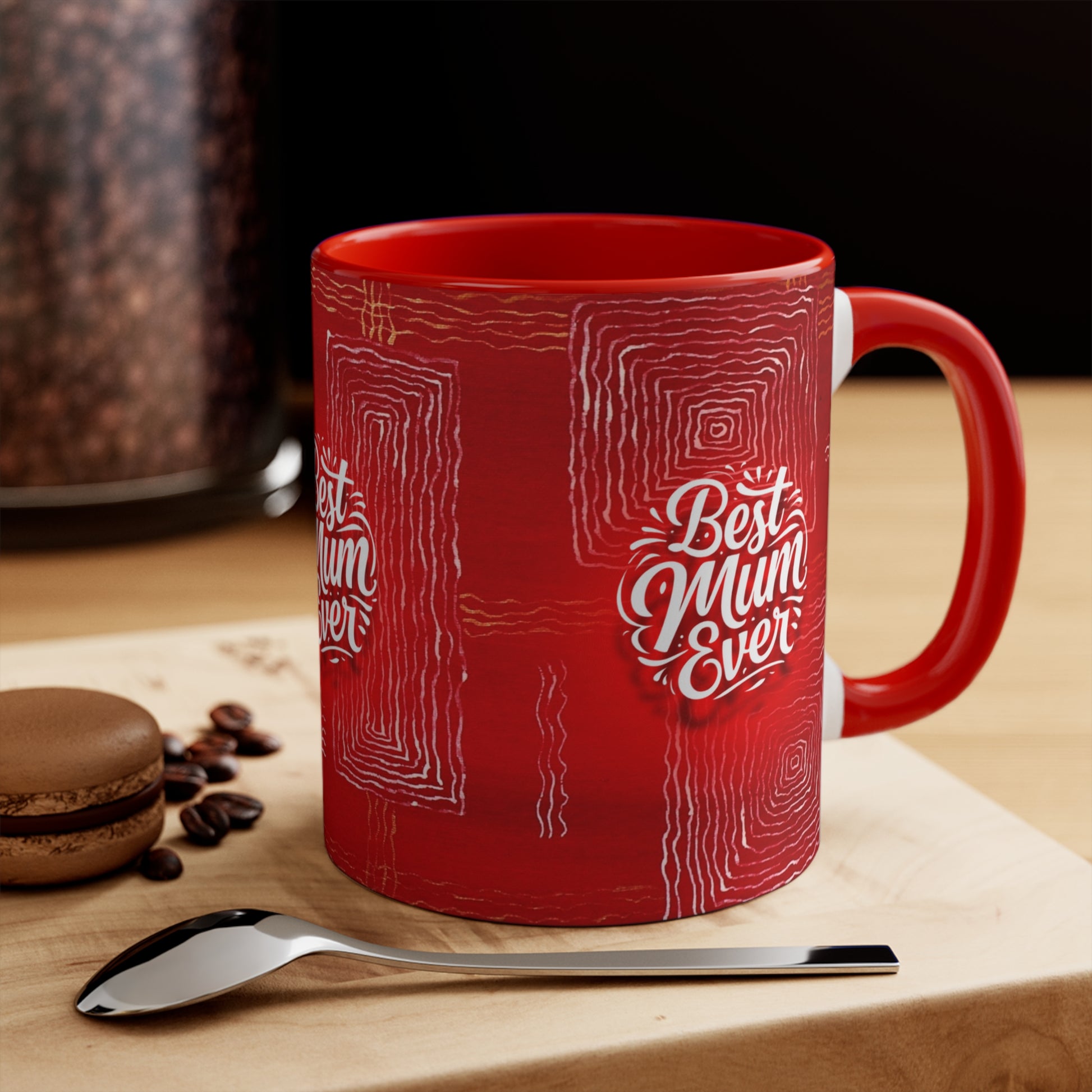 Best Mum Ever Mug in Red
