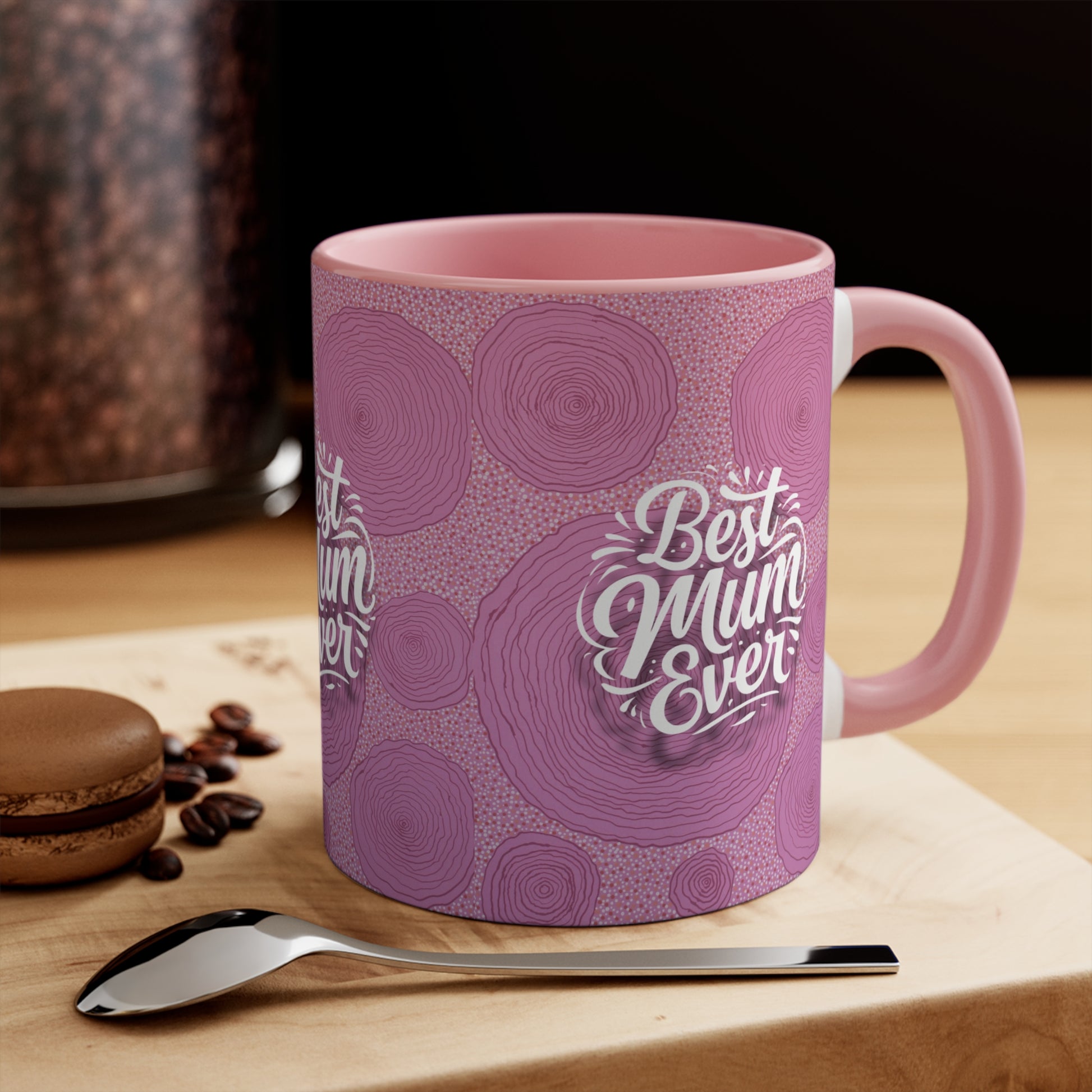 Best Mum Ever Mug in Pink