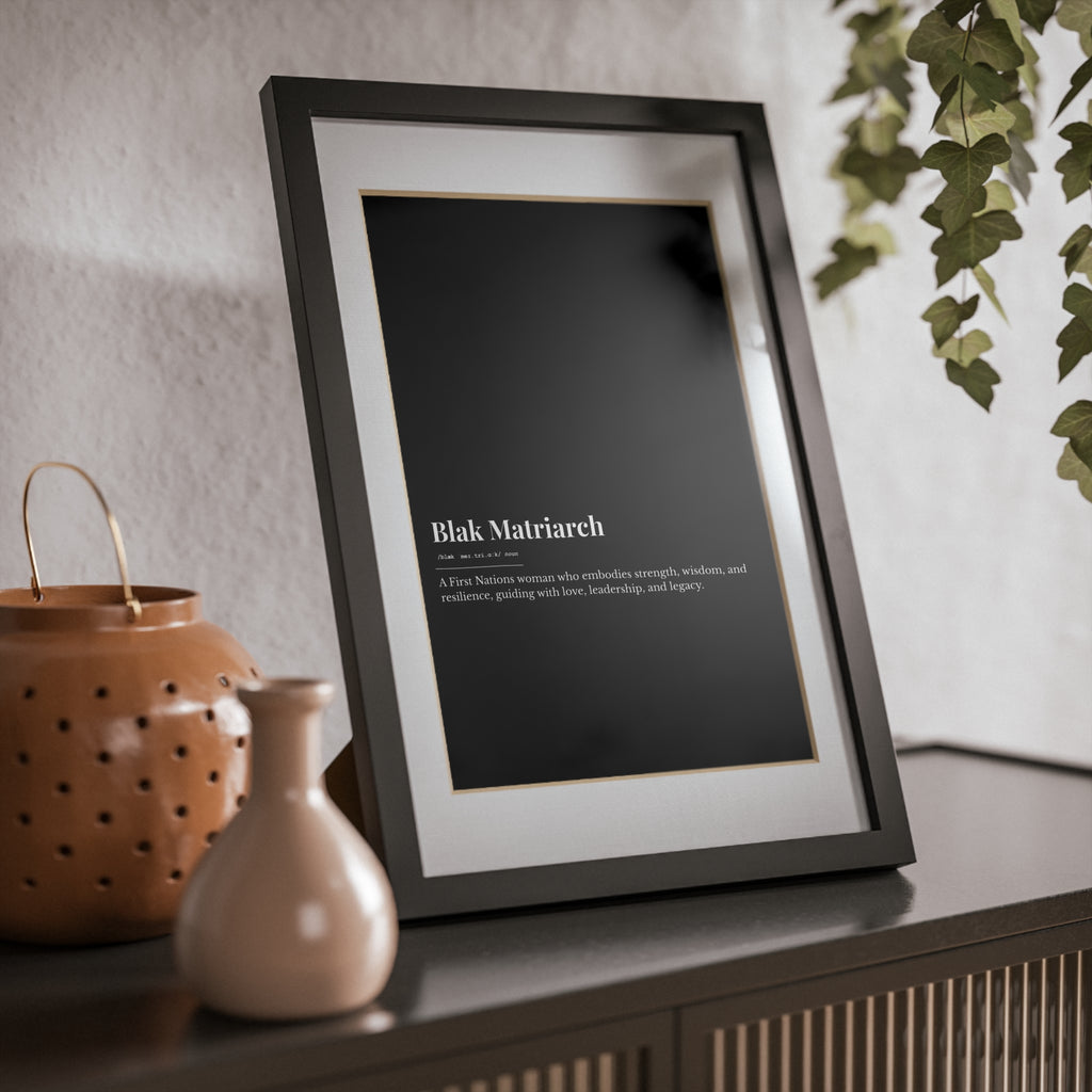Framed Print - Blak Matriarch