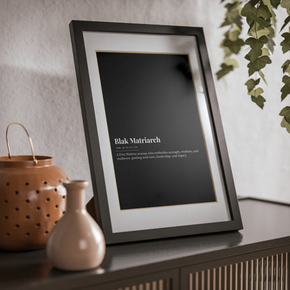 Framed Print - Blak Matriarch