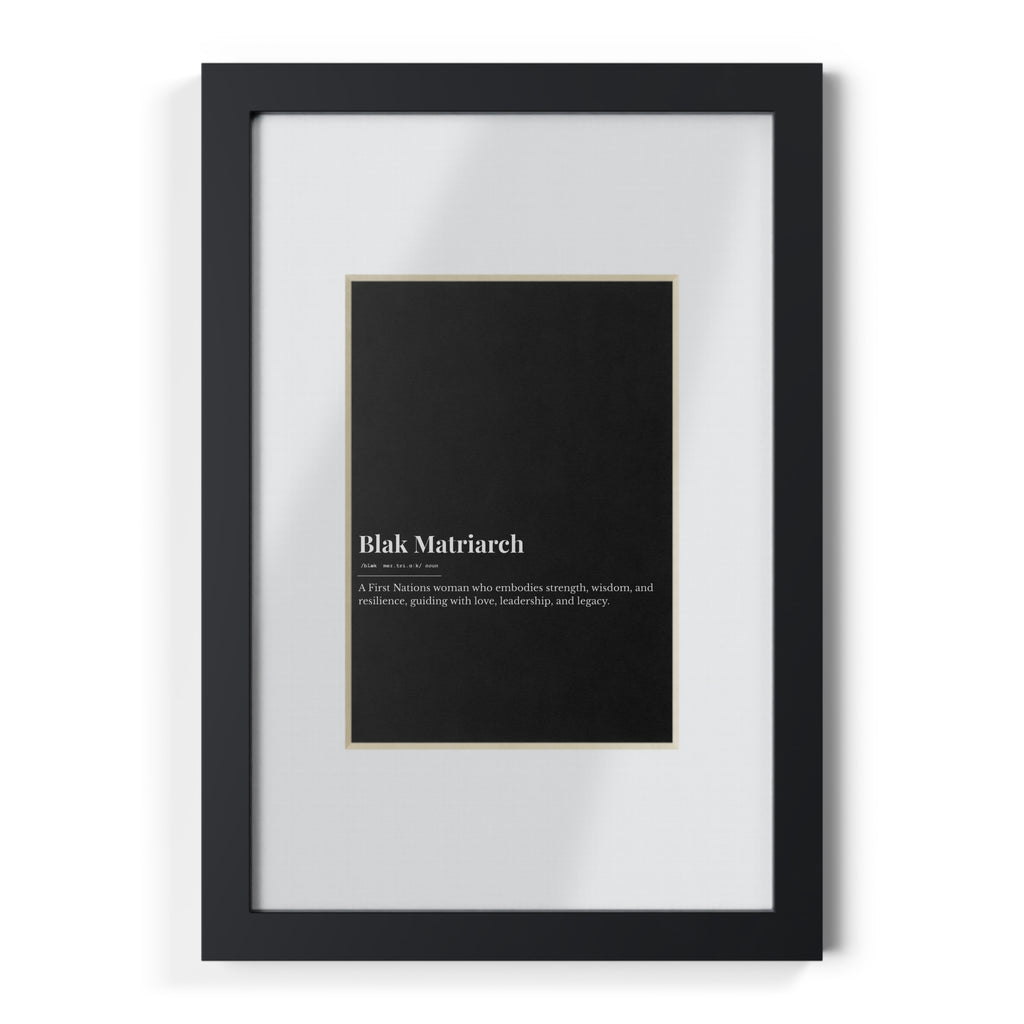 Framed Print - Blak Matriarch