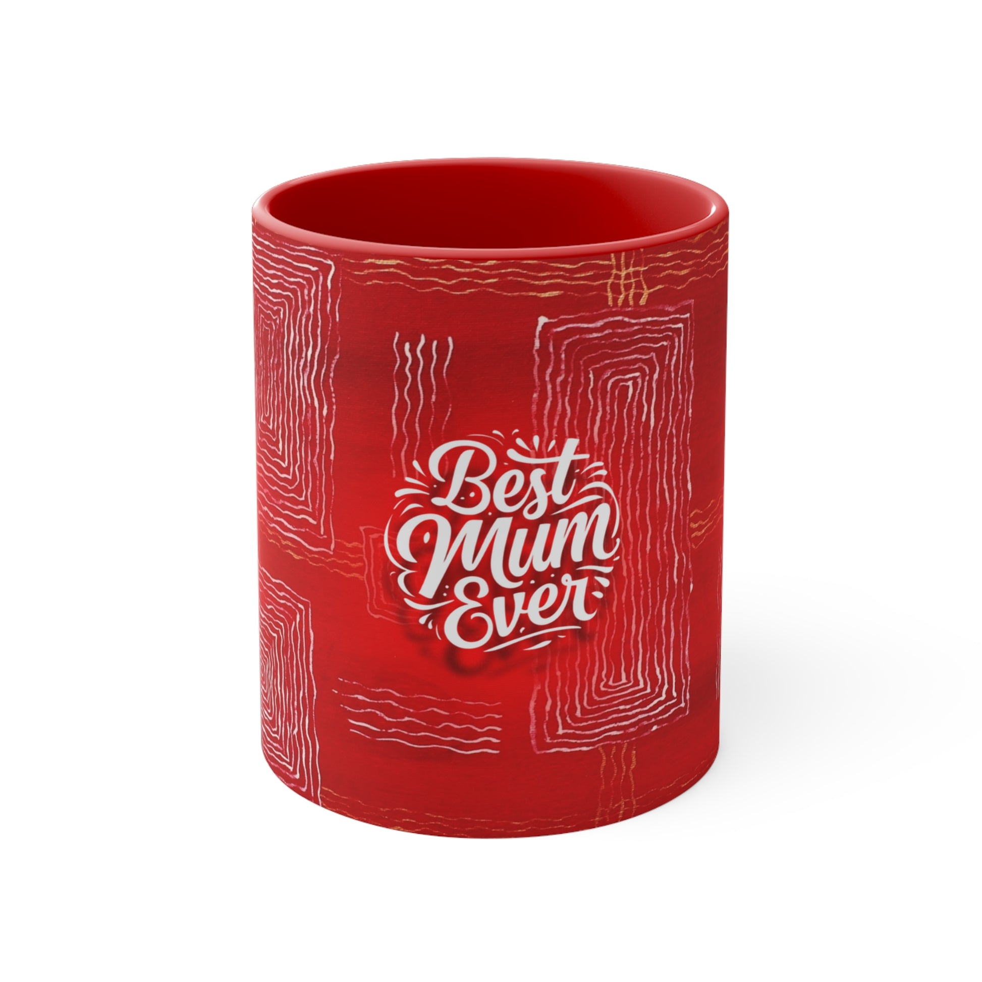 Best Mum Ever Mug in Red