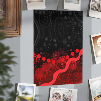 Small Unframed Prints -Untitled by Ebs