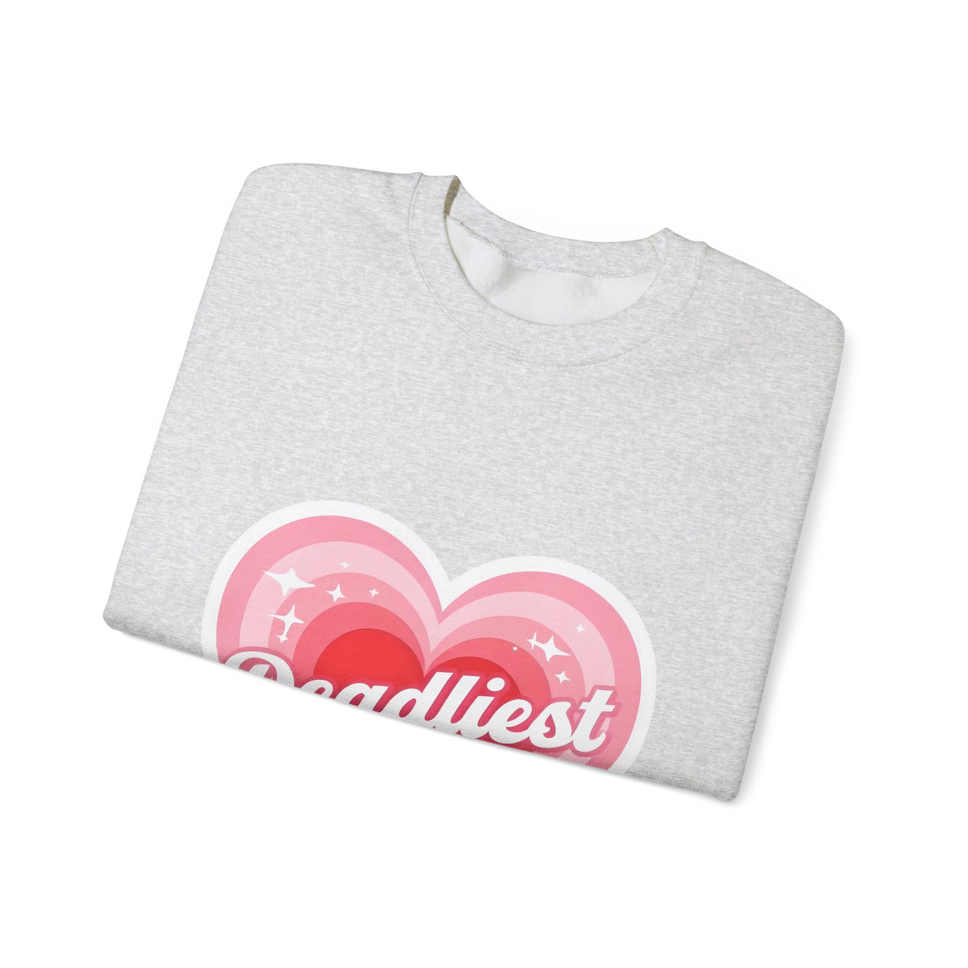 Deadliest Mama (Pink Heart) Crewneck Sweatshirt - Various Colours