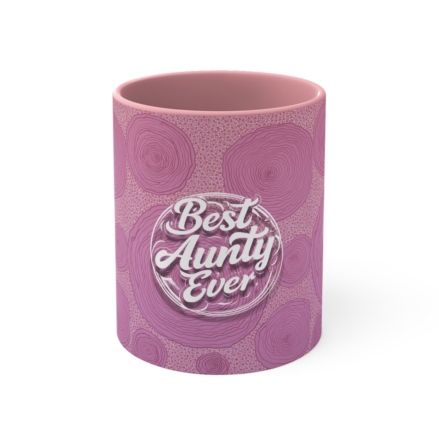 Best Aunty Ever Mug in Pink