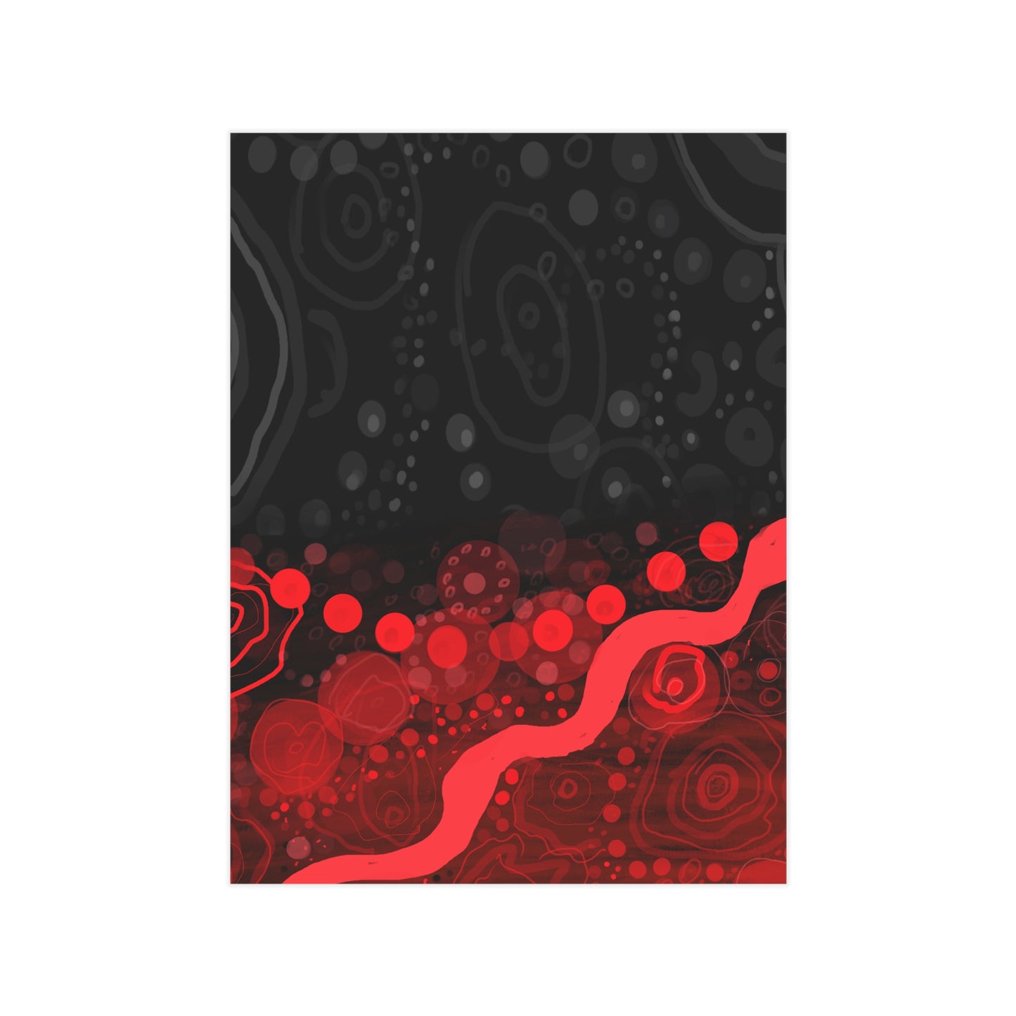Small Unframed Prints -Untitled by Ebs