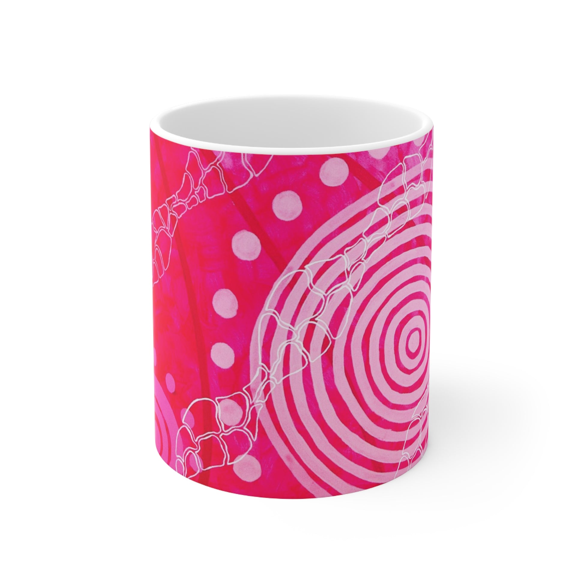 Ceramic Coffee Mug - Seven Sisters by Linda